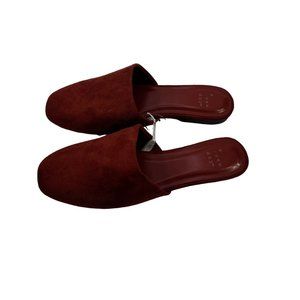 A New Day Women's Size 7 Slip On Flats Memory Foam Red New With Tags